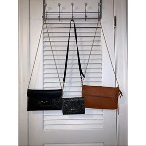 Black, Brown & Sparkles Purses